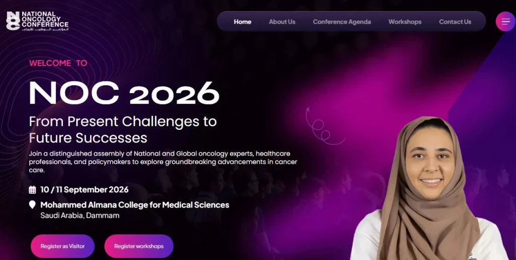 NOC Conference website screenshot